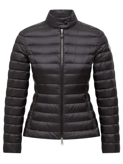Moncler Water-repellent Down-filled Coat In Size 0 In Black