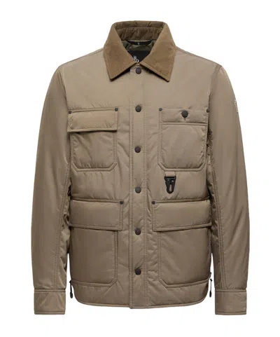Moncler Waterton Down Field Jacket In Brown
