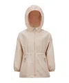 Moncler Wete Hooded Parker Jacket In Nude