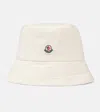 Moncler Bucket Hat In White