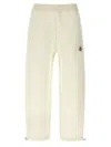 Moncler Snake Year Drawstring Hem Joggers In White