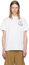 Moncler Men Cotton Pack Of Three Logo Patch T-shirts In 00a