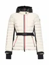 Moncler Bruche Hooded Down Ski Jacket In White
