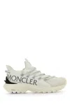 Moncler White Tech Fabric Trailgrip Lite 2 Sneakers In White