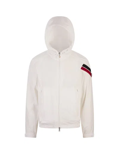 Moncler White Claut Windbreaker Jacket