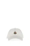 Moncler Logo Baseball Cap In White
