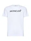 Moncler T-shirt With Flocked Logo
