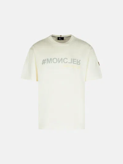 Moncler White Cotton T-shirt
