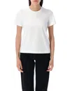 Moncler Embroidered Calligraphy Logo T-shirt With Crewneck
