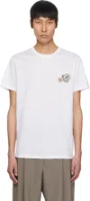 Moncler T-shirt With Double Logo Patches In 1
