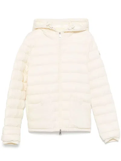 MONCLER WHITE DOWN JACKET
