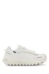 Moncler White Fabric Trailgrip Gtx Sneakers In Multi