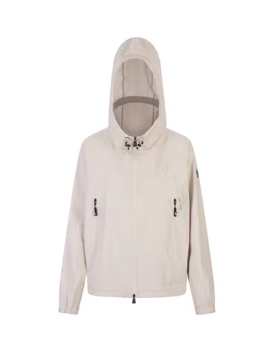 Moncler White Fanes Jacket