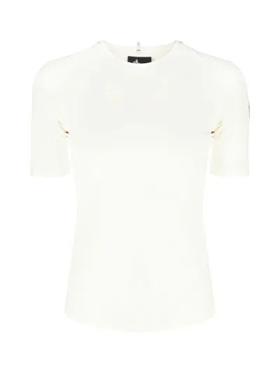Moncler Grenoble Womens Branded T Shirt In White