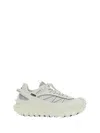 MONCLER MONCLER WHITE LEATHER BLEND trainers