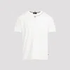 Moncler T-shirt Aus Baumwoll-jersey In White