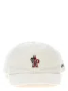 Moncler Grenoble Men Logo Patch Cap In White
