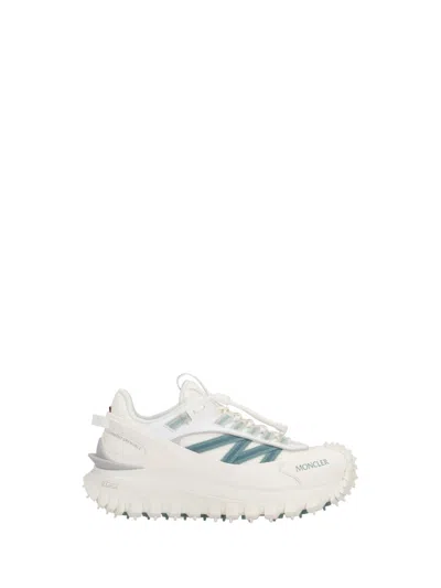 MONCLER WHITE LOGO SNEAKERS