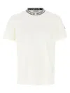 Moncler Logo-trimmed Cotton T-shirt In White