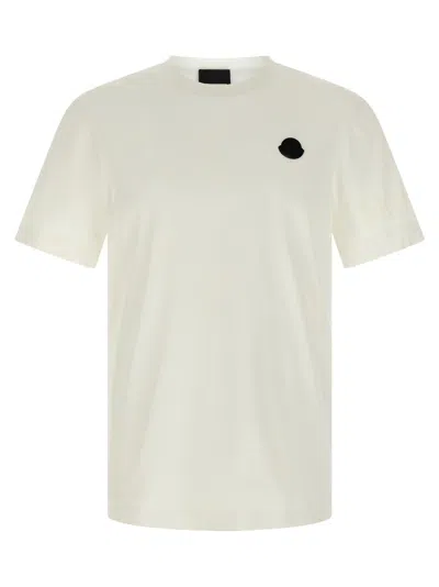 MONCLER WHITE LOGO T-SHIRT
