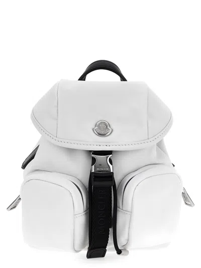 Moncler White Mini Trick Crossbody Bag