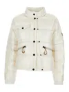 Moncler Padded Jacket With Removable-sleeves In White