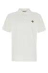 Moncler Double Logo Patch Cotton T-shirt In White