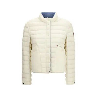 Moncler White Polyamide Coat