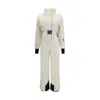 Moncler White Polyester Jumpsuit In White