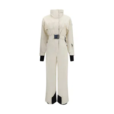 Moncler White Polyester Jumpsuit
