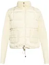Moncler Padded Zip In Neutrals