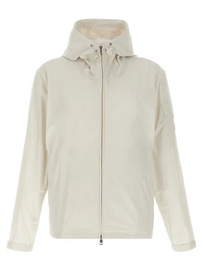 MONCLER WHITE SASSIERE JACKET