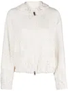 Moncler White Sebaste Jacket In White