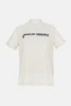 Moncler White Short Sleeves T-shirt In White