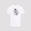 Moncler Printed Short-sleeved T-shirt In White