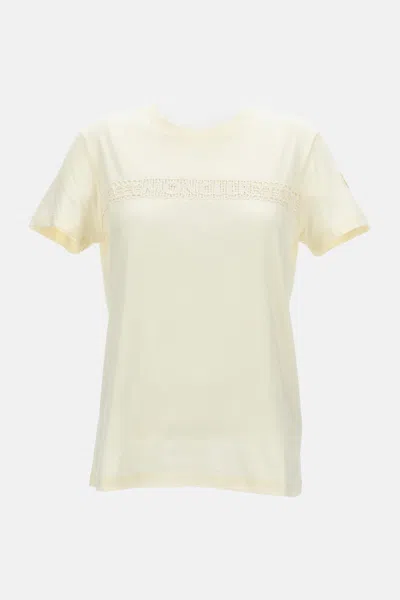 MONCLER WHITE SS T-SHIRT