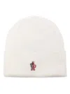 Moncler Grenoble Hat Made Of Wool And Alpaca In White