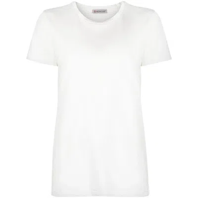 Moncler White Tops - T-shirts & Jerseys Women