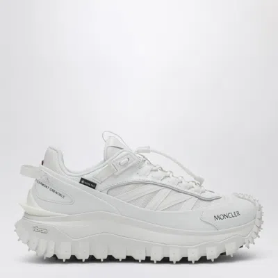 MONCLER MONCLER WHITE TRAILGRIP GTX SNEAKERS