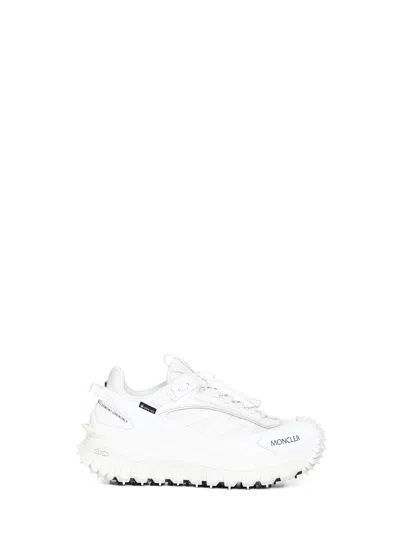 MONCLER WHITE TRAILGRIP GTX SNEAKERS