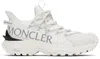 Moncler Lace-up High-top Sneakers Trailgrip Lite 2 In 1 White