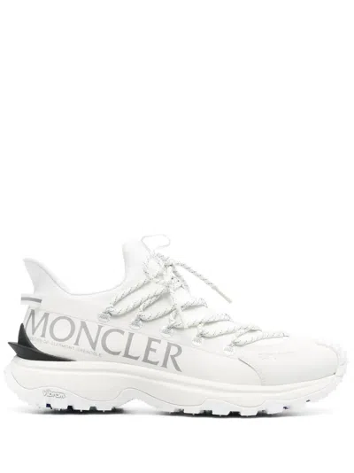 Moncler Trailgrip Lite 2 Ripstop Sneakers In White