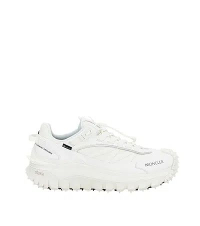 Moncler White Trailgrip Sneakers In Multi