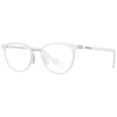 Moncler White Women Optical Frames In Gray