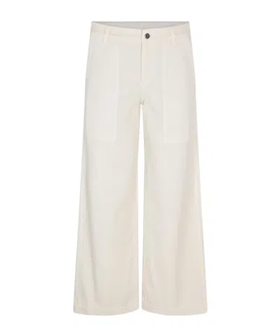 Moncler Wide Leg Casual Pants In Animal Print