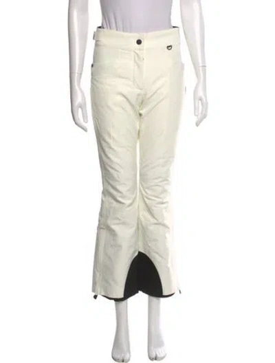 Pre-owned Moncler Wide Leg Pants In Neutral