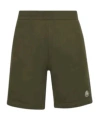 Moncler Wide-leg Shorts In Green