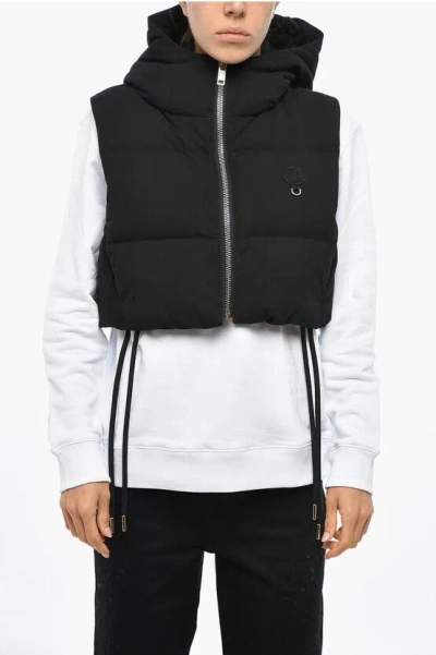 MONCLER WILLOW SMITH CROPPED FIT ALEXI DOWN VEST