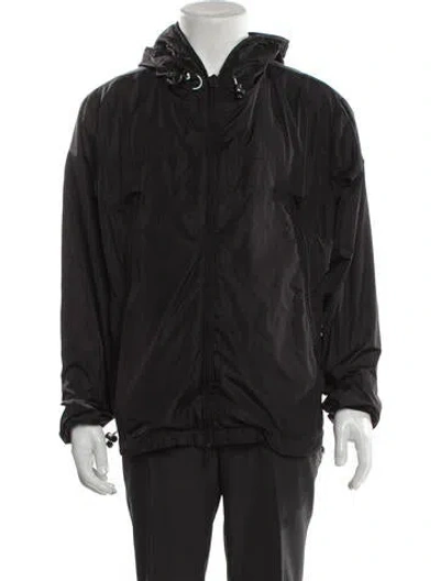 Pre-owned Moncler Windbreaker In Gray