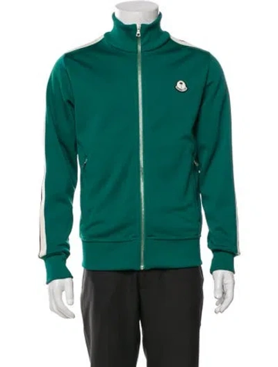 Pre-owned Moncler Windbreaker In Green